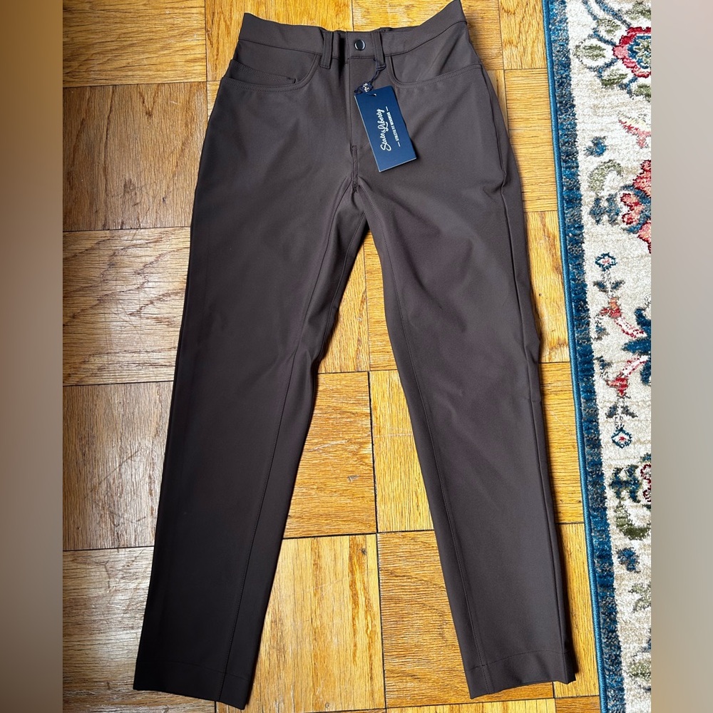 Never Worn, Tags On Men’s State and Liberty Dark Brown Chino